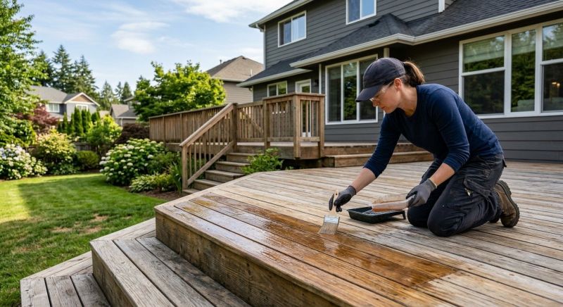 Deck Waterproofing in Bellevue, WA