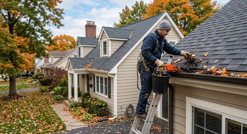 Rain Gutter Clearing in Annapolis, MD