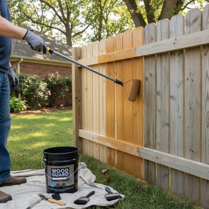 Cedar Fence Sealing in Redmond, WA