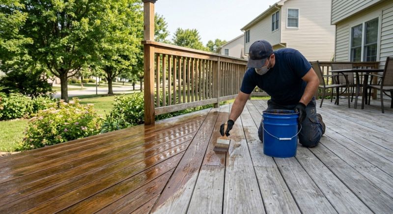 Concrete Deck Sealing in Puyallup, WA