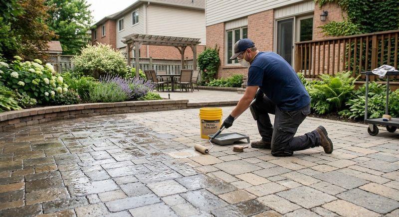 Concrete Patio Sealing in Alpharetta, GA