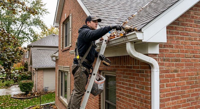 Downspout Blockage Removal in Monmouth County, NJ