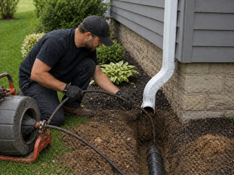Downspout Cleaning in Pittsburgh, PA