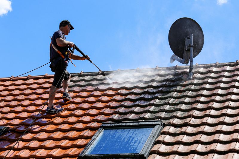 Garage Roof Power Washing in Vancouver, WA
