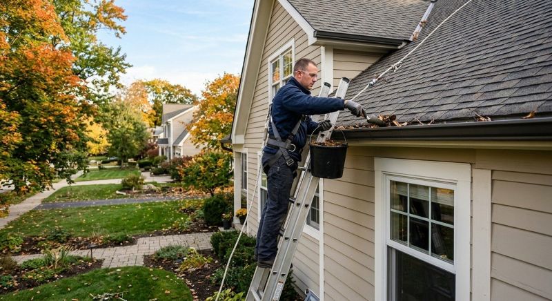 Gutter Downspout Unclogging in Morris County, NJ