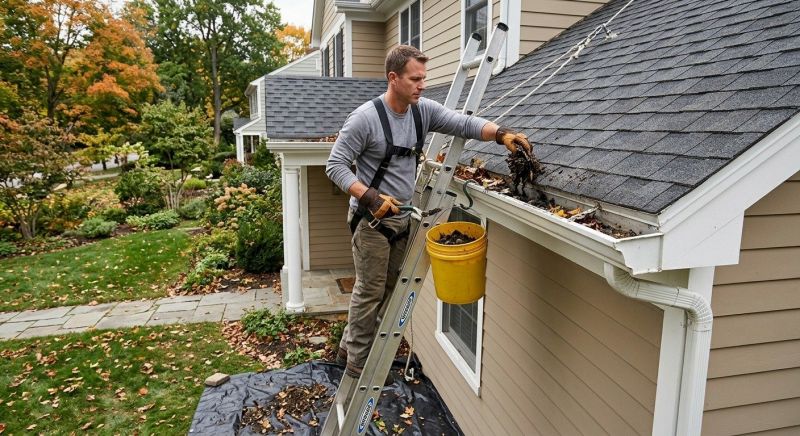 Gutter Leaves Removal in Baltimore, MD