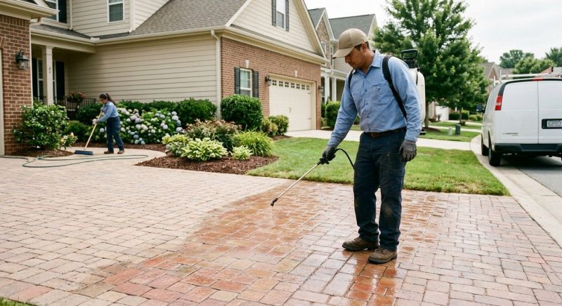 Paver Driveway Sealing in Bellevue, WA