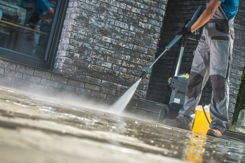 Products For Commercial Power Washings in use