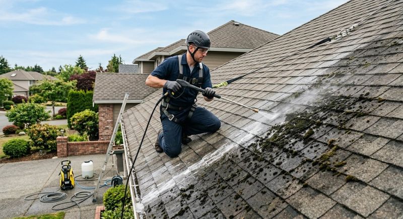 Roof Mold Cleaning in Vancouver, WA