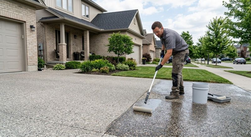 Sidewalk Concrete Sealing in Puyallup, WA